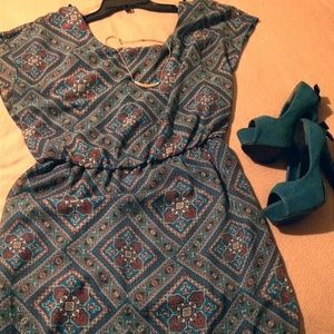 Paisley Mini Dress
